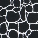 black giraffe print