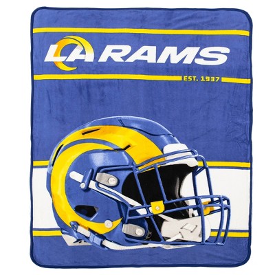 NFL Los Angeles Rams Micro Fleece Throw Blanket