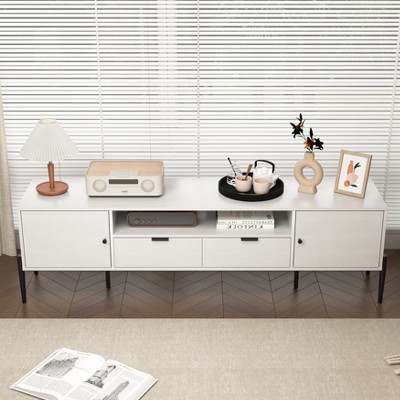 ORRD Modern TV Console, Entertainment Center with Storage for Living Room 70.86x15.74x21.85inch