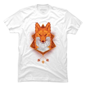 Men's Design By Humans Firefox Stare By sayahelmi T-Shirt - 1 of 4