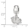 Black Bow Jewelry Sterling Silver South Carolina Gamecocks NCAA Bead Charm - 4 of 4