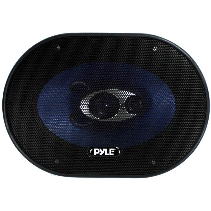 Pyle PL683BL 6x8" 720 Watt 3-Way Car Coaxial Audio Speakers Stereo - Blue, 4 of 7