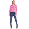 Women's Faux Fur Teddy Jean Jacket - SEBBY - 3 of 4