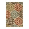 Gulches Beige and Multicolored Durable Outdoor Area Rug - 5'3" x 7'6" - Perfect for Patio Decoration - 4 of 4