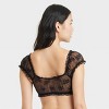 Women's Lace Off the Shoulder Bralette - Colsie™ - 2 of 4