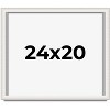PosterPalooza | Shadow Box 1.5" Depth Silver Picture Frame - UV Acrylic, Backing Board, Hanging Hardware - 2 of 4