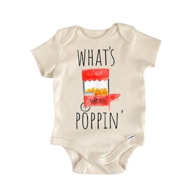 Movie Popcorn Night Tv - Baby Boy Girl Clothes Infant Onesie® Funny Cute Newborn GS1