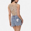 Anna-Kaci Women's Sleeveless Sequin Crop Top with Round Neckline and Sparkle Embellishment - 4 of 4