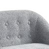 Gulches 28"W Gray Chenille Kids Sofa - Tufted Back, Wooden Legs, Cozy for Toddlers - 4 of 4