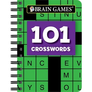 Brain Games - To Go - 101 Crosswords - by  Publications International Ltd & Brain Games (Spiral Bound) - 1 of 1