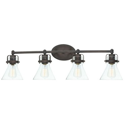 Maxim Lighting Seafarer 4 - Light Vanity in  Oil Rubbed Bronze/Seedy