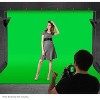 MaseiKar Photo Studio Backdrop Support System,Adjustable Background Stand with 4 Crossbars,6 Backdrop Clamps,2 Sandbags and Carrying Bag - 2 of 4