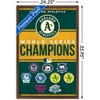 Trends International MLB Oakland Athletics - Champions 23 Framed Wall Poster Prints - 3 of 4