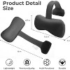 2-Pack Hot Tub Pillow for Outdoor Bathtub, Non-Slip Universal Spa Headrest Bath Pillow for Head and Neck Support - 2 of 4