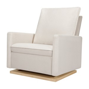 Babyletto Cali Pillowback Chair and a Half Glider in Eco-Performance Fabric | Water Repellent & Stain Resistant - 1 of 4