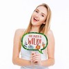 Big Dot of Happiness Jungle Party Animals - Safari Zoo Animal Birthday Party or Baby Shower Photo Booth Props Kit - 20 Count - 3 of 4