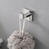 5-Piece Bathroom Hardware Set SUS304 Stainless Steel Towel Bar, Toilet Paper Holder, Robe Hook, Modern Design - 3 of 4