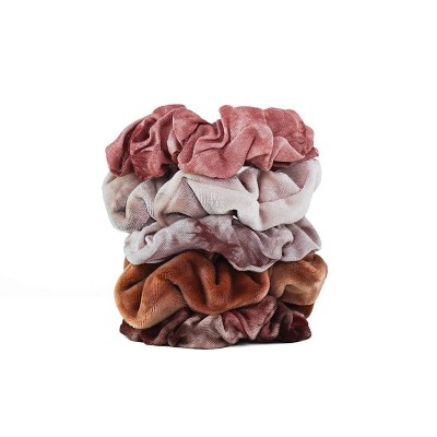 Kitsch Tie Dye Scrunchies - Rust