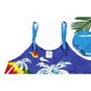 LA LEELA Women's Vacay Holiday Summer Beachwear Sleeveless Casual Spaghetti Strap Nightgown Slip Beach Dress - 4 of 4