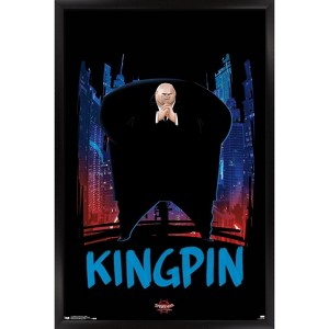 Trends International Marvel Spider-Man - Into The Spider-Verse - Kingpin Framed Wall Poster Prints - 1 of 4