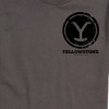 Men's - Yellowstone - Y Brand Stamp Oversized Short Sleeve Graphic T-Shirt - 2 of 4