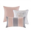 PAGED Twin/Twin XL Comforter Set Printed Cotton Sateen 6 Piece Bedding with 1 Comforter, 1 Standard Sham, 1 Bedskirt, 3 Decorative Pillows - 4 of 4