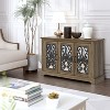 Galano Calidia Wood 45.7 in. 3 Door Sideboard with Adjustable Shelves - 3 of 4
