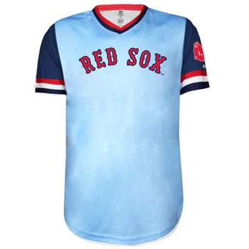 MLB Boston Red Sox Men's V-Neck Pullover T-Shirt