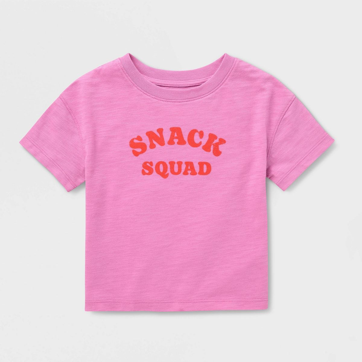 Toddler Girls' Short Sleeve Snack Squad T-Shirt - Cat & Jack™ Purple - thumbnail 2