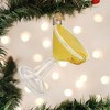 Old World Christmas Blown Glass Ornament for Christmas Tree, Lemon Drop Martini - 2 of 4