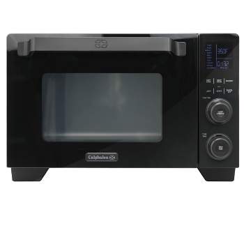 Galanz 26 qt. 1800-Watt Stainless Steel 6-Slice with Air Fry Digital  Toaster Oven GTH12A09S2EWAC18 - The Home Depot