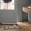 1'8"x2'10" Washable Bleak Forest Scatter Woven Accent Rug Black - Threshold™ - 2 of 4