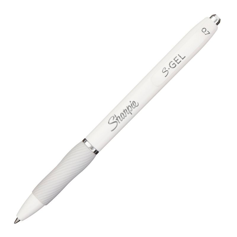 Sharpie S-Gel 4pk Gel Pens White Barrel 0.7mm Medium Tip Black, 3 of 12