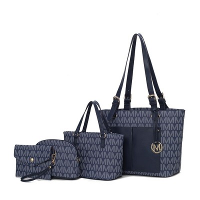 MKF Collection Havenly Women’s Tote Bag, Mini Tote Bag, Pouch and Wallet by Mia K