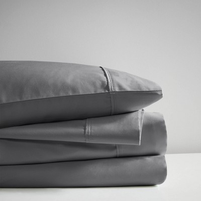 Charcoal Full Cotton Blend 525 Thread Count Sheet Set
