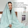 Costway 15lbs Premium Cooling Heavy Weighted Blanket Soft Fabric Breathable 60'' x 80'' - 4 of 4