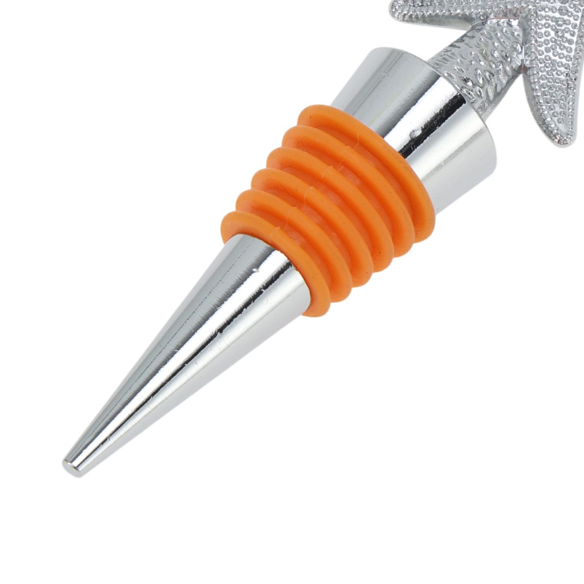 Unique Bargains Silicone Ring Starfish Stopper Aluminum Alloy TPE 4.06"x1.50"x0.79" 1 Pc - thumbnail 6