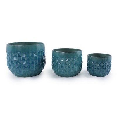 KTMBDW Plant Pots, Ceramic Planters with Drainage Holes,Nursery Planting Pot for Indoor Out Door Plants