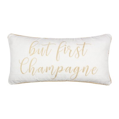 Nanette First Champagne Decorative Pillow - Levtex Home