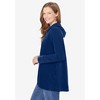 Woman Within Plus Size Pleat-Back Swing Hoodie Sweatshirt - 4 of 4