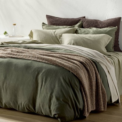 Casaluna Boucle Wool-Blend Bedding Blanket for Bedroom