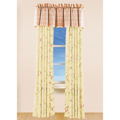 C&F Home Priscilla Yellow Drapery Panel