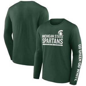 NCAA Michigan State Spartans Men's Chase Long Sleeve T-Shirt - 1 of 3