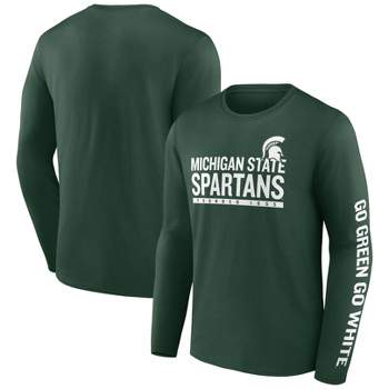 Michigan State University Spartans Basketball T-Shirt 2-XL / White