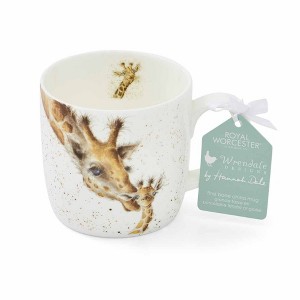Royal Worcester Wrendale Designs 11 oz Mug, for Tea, Coffee and Hot Cocoa, Made from Fine Bone China, Cute Animal Motifs - 1 of 4