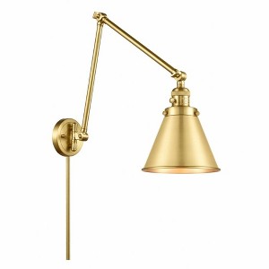 Appalachian - 1 Light Double Extension Swing Arm Wall Sconce In Traditional Style-30 Inches Tall and 8 Inches Wide - 1 of 1