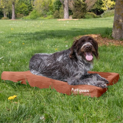 Large Chestnut Orthopedic Waterproof Outdoor Pet Bed