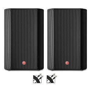 Harbinger VARI V1115 15" Powered Speakers Pair With Cables - 1 of 4