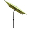 Okak 6 x 9ft Outdoor Patio Waterproof Umbrella with Push Button Tilt Market Table Umbrella with Crank without flap for Pool Backyard Garden - 2 of 4