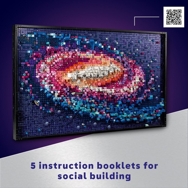 LEGO Art La Vía Láctea Decoración de Arte de Pared 31212 5